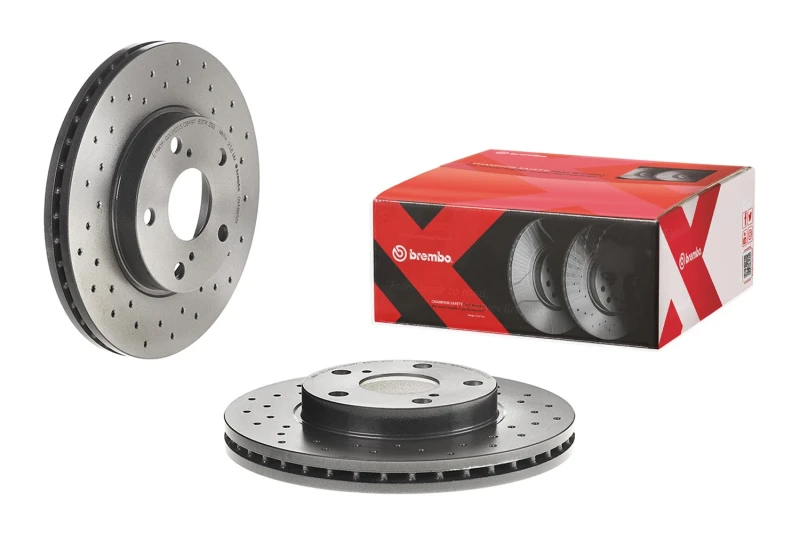 Image of BREMBO Brake disc BREMBO 09.A865.1X