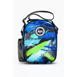 Image of Hype Geo Scribble Lunch Box (One Size) (Blue/Green/Black) - Blue/Green/Black