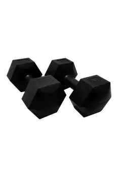 image of 2 x 6kg Hex Dumbbells