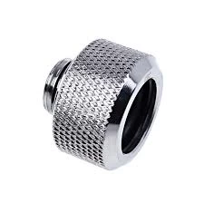 Image of Alphacool Eiszapfen 16mm Chrome Hard Tube Compression Fittings