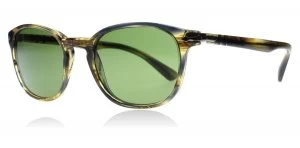 Image of Persol PO3148S Sunglasses Brown Wood 90424e 53mm