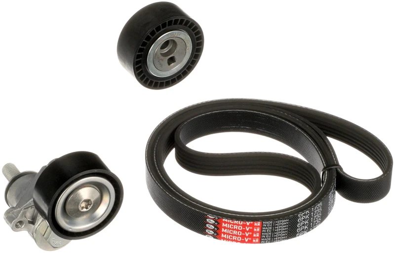 Image of GATES K036PK1735 V-ribbed belt set V-Ribbed Belt Set (542)