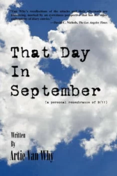 Image of That Day in September by Artie Van Why Paperback