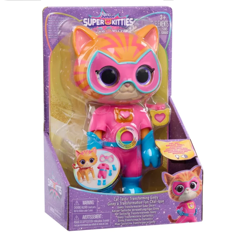 Image of Disney Junior Disney Junior Super Kitties CatTastic Transforming Gin