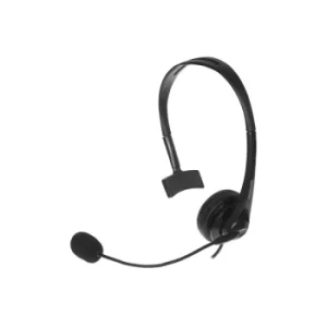 image of Prosound Single Ear Mono USB-A Cabled Headset Boom Microphone Noise Cancellation