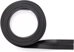 Image of Durable Magentic strip DURAFIX RAIL (W x H) 210 mm x 17mm Self-adhesive Black 5 pcs/pack 5 pcs 470601