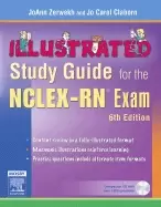 Image of illustrated study guide for the nclex rnr exam