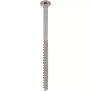 Image of Spax Wirox Spax T-Star Plus Flat CSK Wirox Coated T20 5.0 x 60mm (100 Pack) in Silver