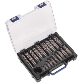 image of Sealey 170 Piece HSS Drill Bit Set