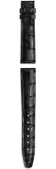 Image of IWC Strap Alligator Black For Butterfly Clasp XS