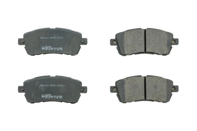 Image of AISIN Brake pad set AISIN BPFD-7012