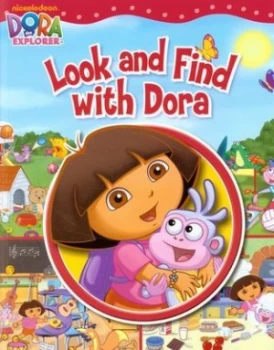 Image of Look and Find with Dora by Nickelodeon Book