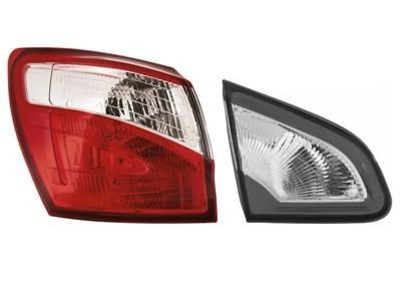 Image of VAN WEZEL 3389921 Rear light Outer section, with bulb holder, Left Combination Rearlight (391)