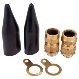 image of UniStrand CW 20mm External 3 Part Gland Kit x2