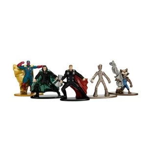 Image of Avengers Infinity War Nano Metalfigs Diecast Mini Figures 5 Pack Set 2