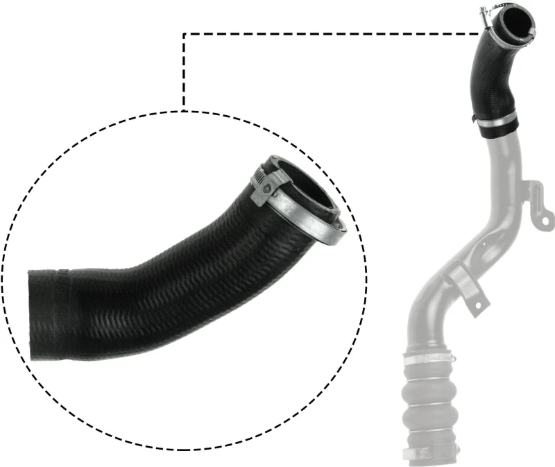 Image of GATES Charger intake hose GATES 09-1172