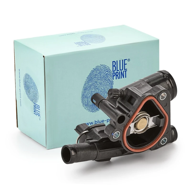 Image of Blue PRINT ADN19238 Engine thermostat Opening Temperature: 89°C, with gasket/seal, with sensor Thermostat,coolant (316)