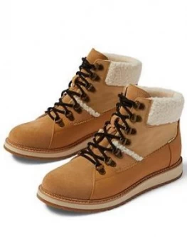 Image of Toms Toms Mesa Waterproof Suede Hiker Ankle Boot, Brown, Size 6, Women