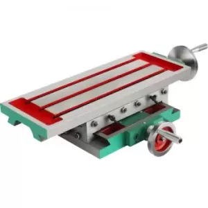 Image of VEVOR Milling Table 17.7×6.7Inch Compound Slide Milling Table Multifunction Worktable Cross Milling Machine Compound 2 Axis 4 Ways for All Drill Stand