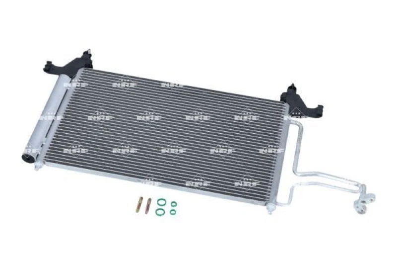 Image of NRF 35495 Condenser with seal ring, with nitrogen filling Aluminium Condenser,air conditioning (448)