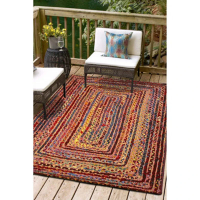 Image of Homemaker Homemaker Tropico Stripe Rug - 120x170cm - Red