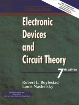 Image of Electronic Devices and Circuit Theory by Robert Boylestad and Louis Nashelsky Paperback