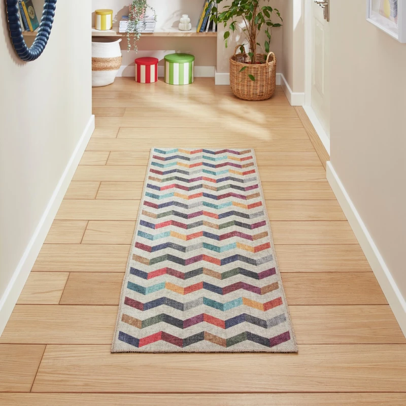 Image of Think Rugs Think Rugs Washable Coral Rug - 76x150cm