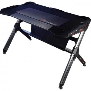 image of X Rocker Lynx RGB LED Computer Gaming Desk