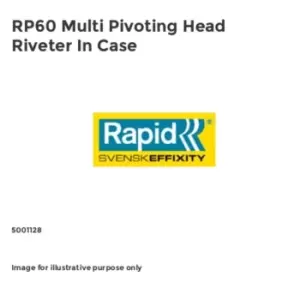 image of Rapid RP60 Multi Pivoting Head Riveter In Case