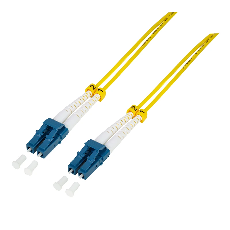 Image of LogiLink FP0LC30 InfiniBand/fibre optic cable 30 m LC White. Yellow