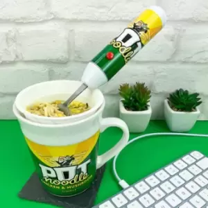 Image of Pot Noodle Mug and Spinning Fork Set - Chicken & Mushroom