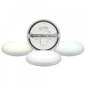 image of Crompton Phoebe LED - Melana Colour Change 300mm Round Ceiling Light CCT EM