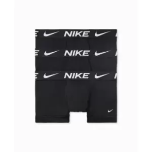 Image of Nike Boxer Brief Long 3Pk, Black, Male, Sleep - & Underwear, 0000KE1158UB1