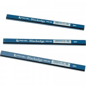 image of Blackedge Carpenters Pencils Soft Pack of 12