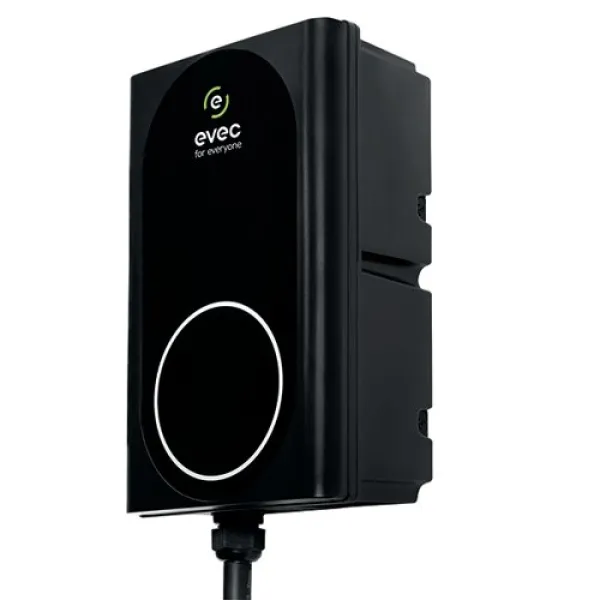Image of Evec Electric Vehicle Charging Port with Tethered Type 2 Cable Single Phase 7.4kW VEC03