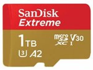 Image of SanDisk Extreme 1TB Micro SDHC Memory Card