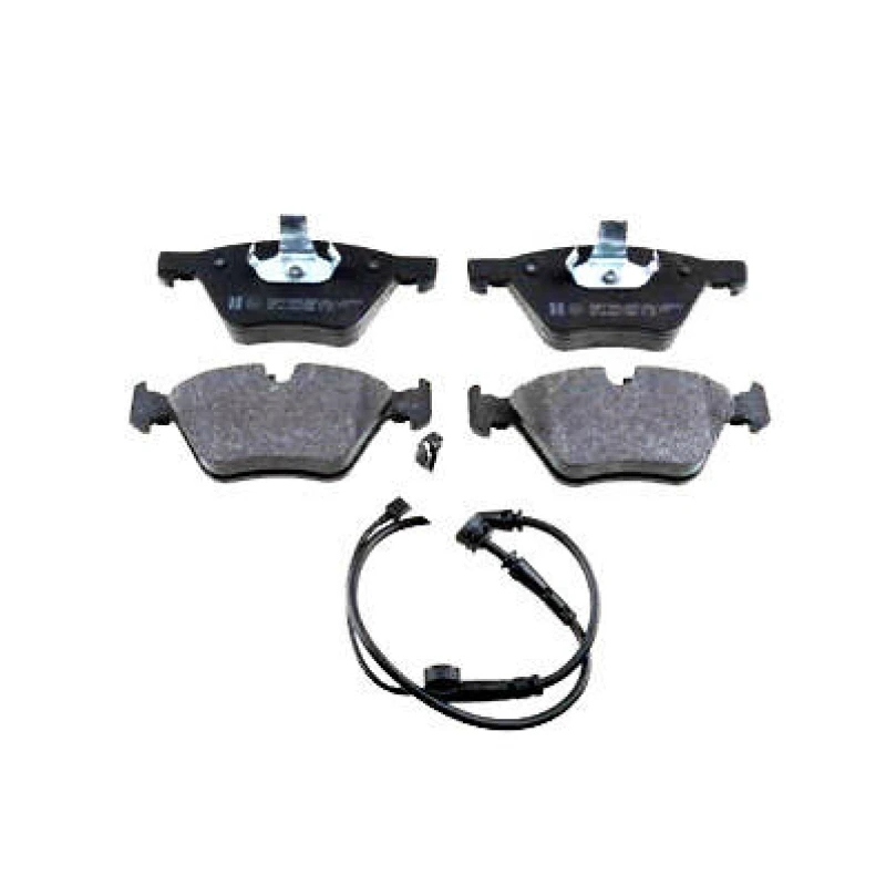 Image of ZIMMERMANN 23793.200.2 Brake pad set Front Axle, incl. wear warning contact, Photo corresponds to scope of supply Brake Pad Set,disc brake (402)