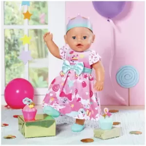 image of BABY born Deluxe Birthday Dolls Dress Set