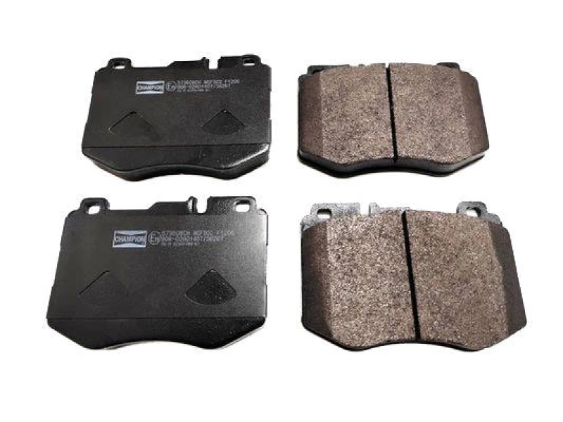 Image of CHAMPION 573608CH Brake pad set not prepared for wear warning indicator Brake Pad Set,disc brake (402)