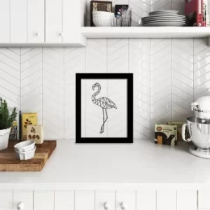Image of SEF-006 Multicolor Decorative Framed Plexiglass Painting