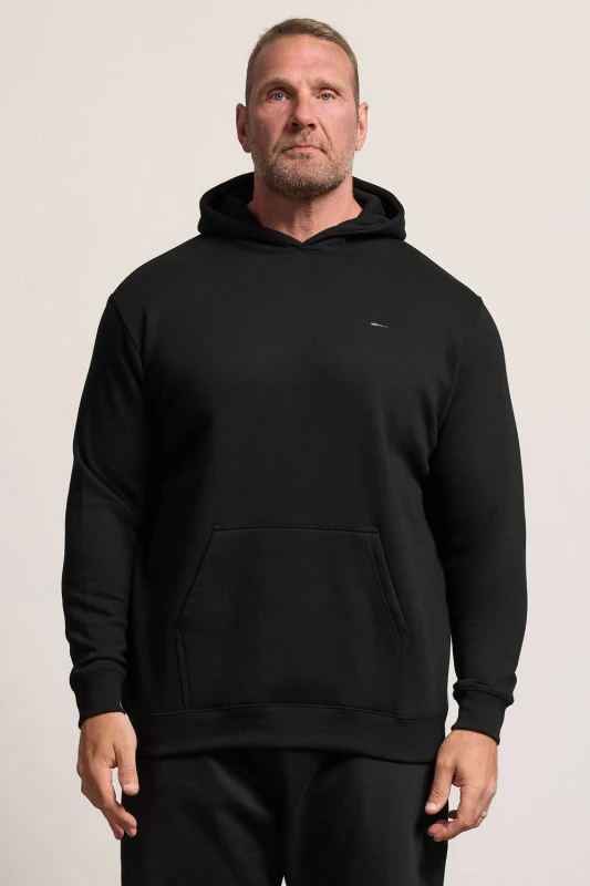 Image of BadRhino BadRhino Men Front Pocket Hoodie in Black Size: X-Large Black X-Large Male 5063589368942