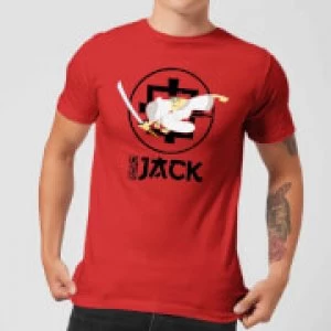 Image of Samurai Jack They Call Me Jack Mens T-Shirt - Red - L
