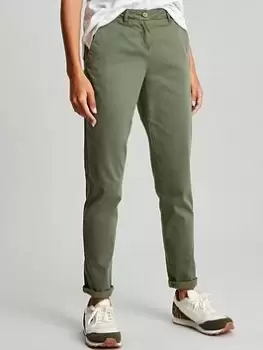 Image of Joules Hesford Chinos - Green, Size 10, Women