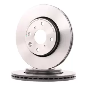 Image of BREMBO Brake disc 09.9928.11 Brake rotor,Brake discs PEUGEOT,TOYOTA,CITROEN,107 Schragheck (PM_, PN_),108,AYGO (WNB1_, KGB1_),AYGO (PAB4_, KGB4_)