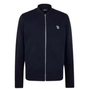 image of Paul Smith Paul Smith Regular Zebra Bomber Jacket Mens - Blue