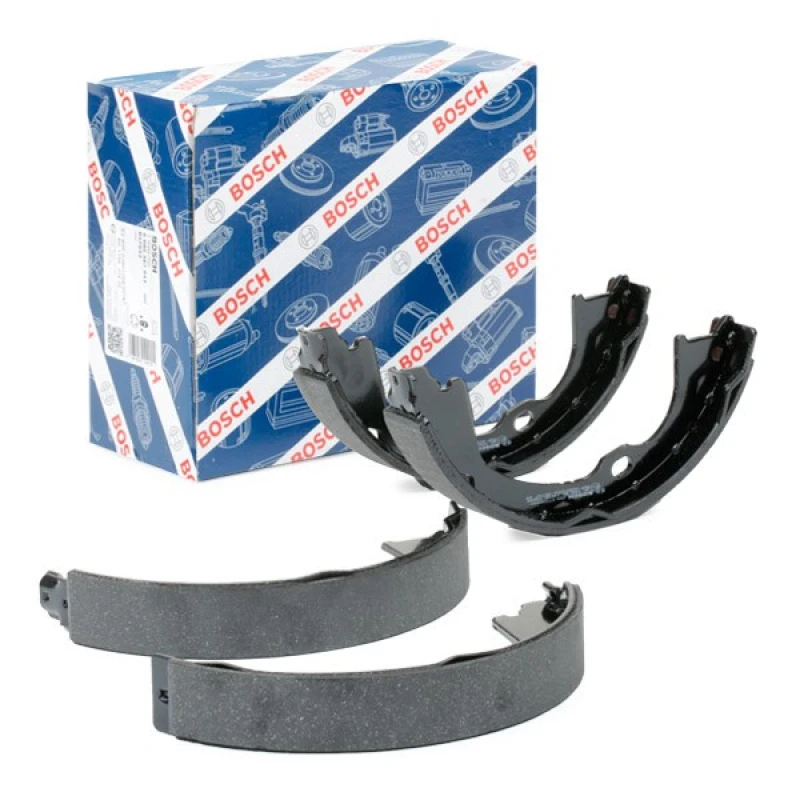 Image of Handbrake shoes Bosch 0 986 487 943