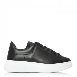 Image of M by Moda Chunky Britt Trainers - BLK/BLK BACK