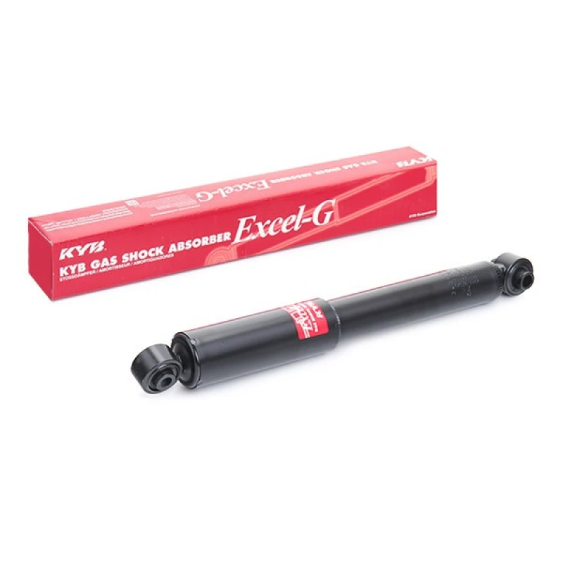 Image of KYB 343415 Shock absorber Rear Axle, Gas Pressure, Twin-Tube, Telescopic Shock Absorber, Bottom eye Shock Absorber (854)