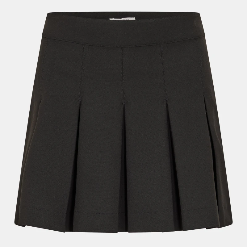 Image of Jack Wills Tailored Pleated Mini Skirt - Black 10