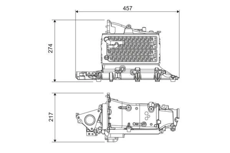 Image of Intercooler VALEO 818685
